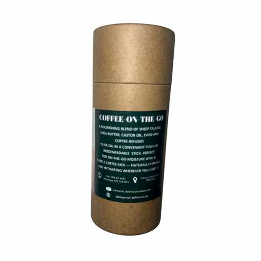Coffee Tallow-On-The-Go Biodegradable Stick