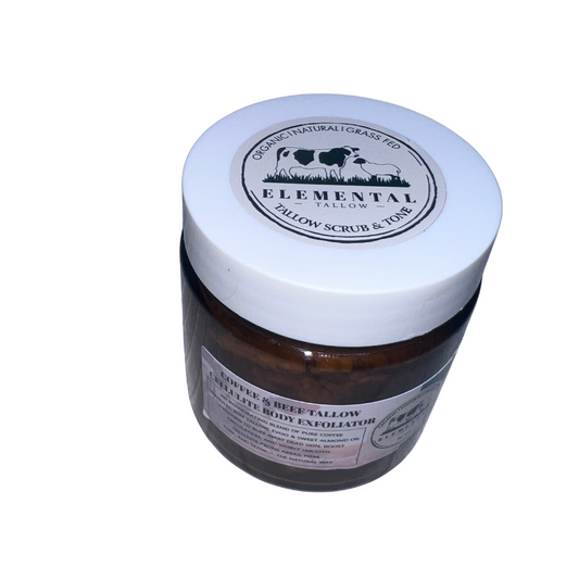 Coffee & Beef Tallow Cellulite Body Exfoliator