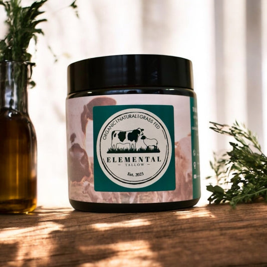 Rose Geranium & Lavender - Beef Tallow