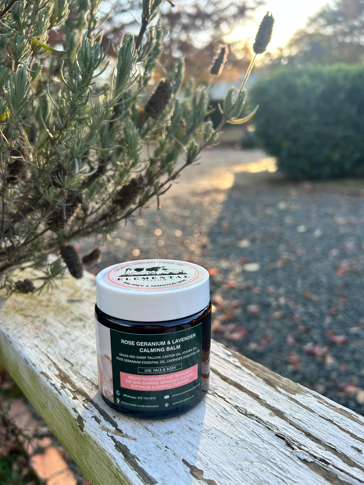 Balance & Sensitive Skin - Rose Geranium & Lavender - Sheep Tallow