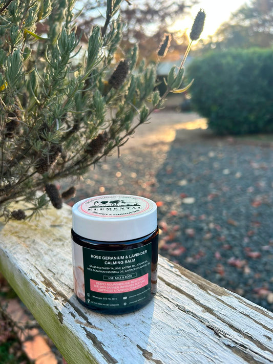 Balance & Sensitive Skin - Rose Geranium & Lavender - Sheep Tallow