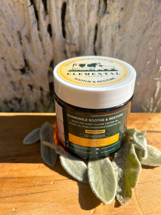 Soothing & Calming - Chamomile - Sheep tallow